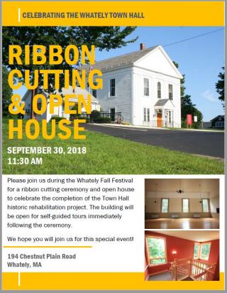 Town Hall Ribbon Cutting & Open House