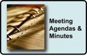 Meeting Agendas and Minutes