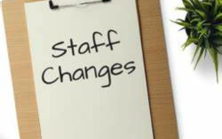 Staff changes